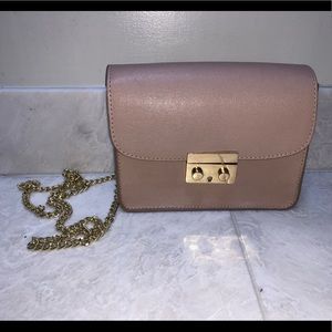 Cross body, calf skin, made and purchased in Italy